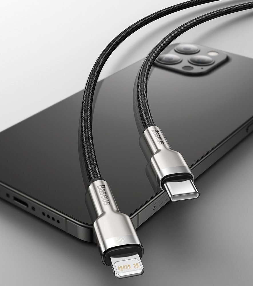 Baseus USB Typ C - Lightning, 2 m hind ja info | Mobiiltelefonide kaablid | kaup24.ee