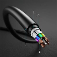 Choetech USB Type C - USB Type C, 3 m hind ja info | Mobiiltelefonide kaablid | kaup24.ee