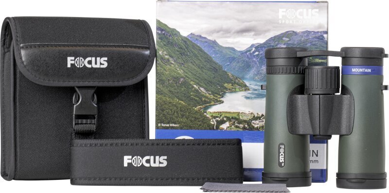 Focus Mountain 8x33, roheline hind ja info | Binoklid | kaup24.ee
