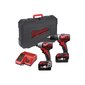 Akutööriistade komplekt Milwaukee M18 BPP2D-402C hind ja info | Käsitööriistad | kaup24.ee