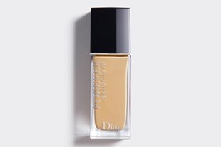 Jumestuskreem Dior Forever Fluide Skin Glow 3WO Warm Olive, 30 ml цена и информация | Пудры, базы под макияж | kaup24.ee