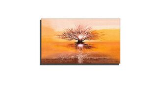 Reproduktsioon Päikesetõus puuga цена и информация | Картины, живопись | kaup24.ee