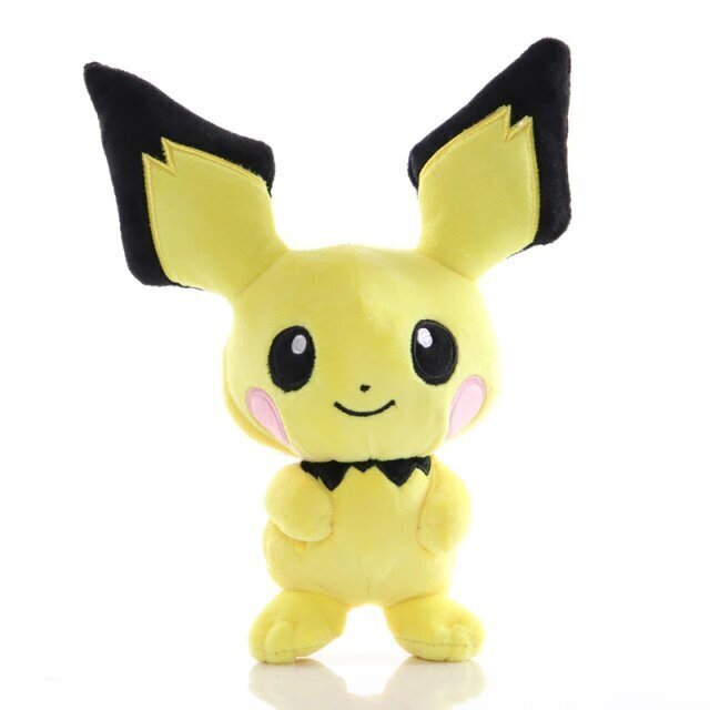 Pehme plüüsist mänguasi Pokemon Pichu, 25 cm hind ja info | Pehmed mänguasjad | kaup24.ee