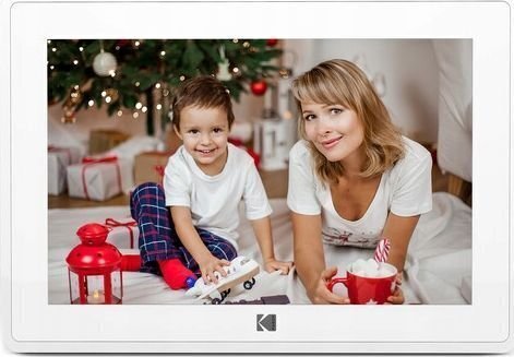 Kodak LED HD 10 "WiFi 10GB RCF-106, valge цена и информация | Digitaalsed pildiraamid | kaup24.ee