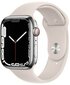 Nutikell Apple Watch Series 7 (45mm) GPS + LTE : Silver/Starlight hind ja info | Nutikellad (smartwatch) | kaup24.ee