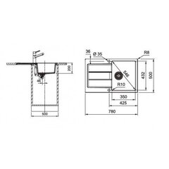 Раковина Franke S2D 611-78 143.0590.191 цена и информация | Раковины на кухню | kaup24.ee