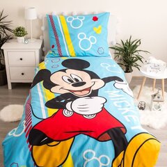 Комплект постельного белья Mickey, 140 x 200 см + наволочка 70 x 90 см цена и информация | Детское постельное бельё | kaup24.ee