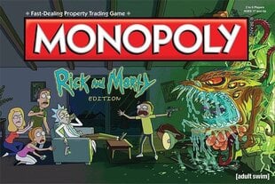 MONOPOLY RICK&MORTY настольная игра (на английском яз.) цена и информация | Настольные игры, головоломки | kaup24.ee