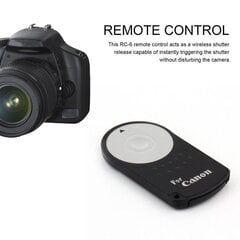 Juhtmevaba kaugjuhtimispult fotoaparaatidele Canon hind ja info | Lisatarvikud fotoaparaatidele | kaup24.ee