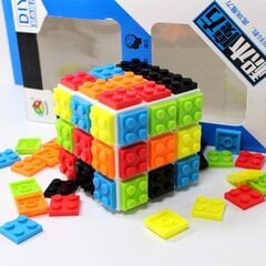 Pusle Rubiku kuubik 3x3 Lego tüüpi цена и информация | Настольные игры, головоломки | kaup24.ee