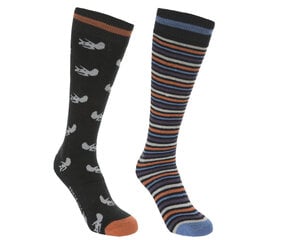 Лыжные носки для детей Trespass UCSOSKTR0002-BLD, 2 пары цена и информация | Носки, колготки для мальчиков | kaup24.ee
