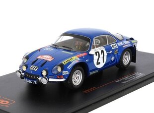 Alpine Renault A110 # 21 Rallye Monte Carlo 1973 J.P. Nicolas / M.Vial IXO 1:24 hind ja info | Mudelautode kollektsioneerimine | kaup24.ee