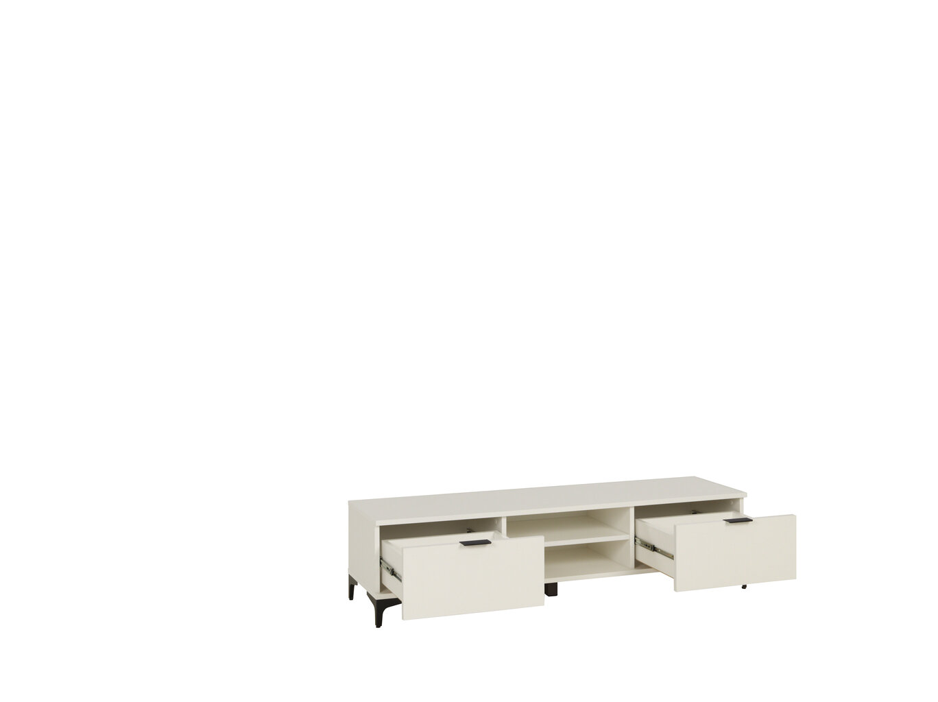 TV-laud ADRK Furniture LEN05, valge hind ja info | TV alused | kaup24.ee