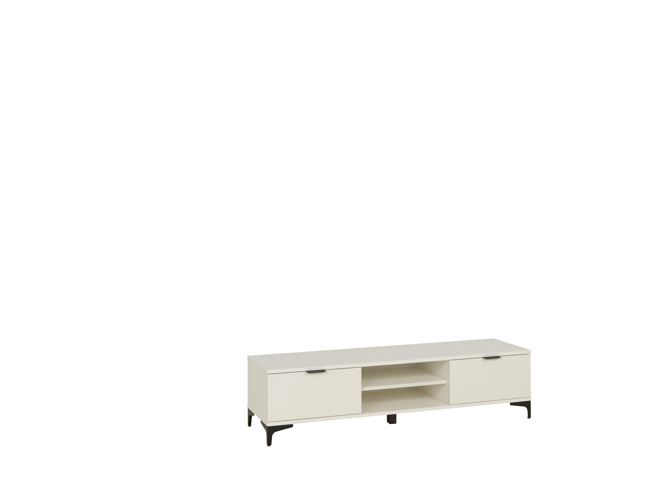 TV-laud ADRK Furniture LEN05, valge hind ja info | TV alused | kaup24.ee