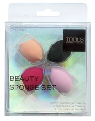 Gabriella Salvete TOOLS Beauty Sponge Set meigikäsn 4 tk цена и информация | Кисти для макияжа, спонжи | kaup24.ee