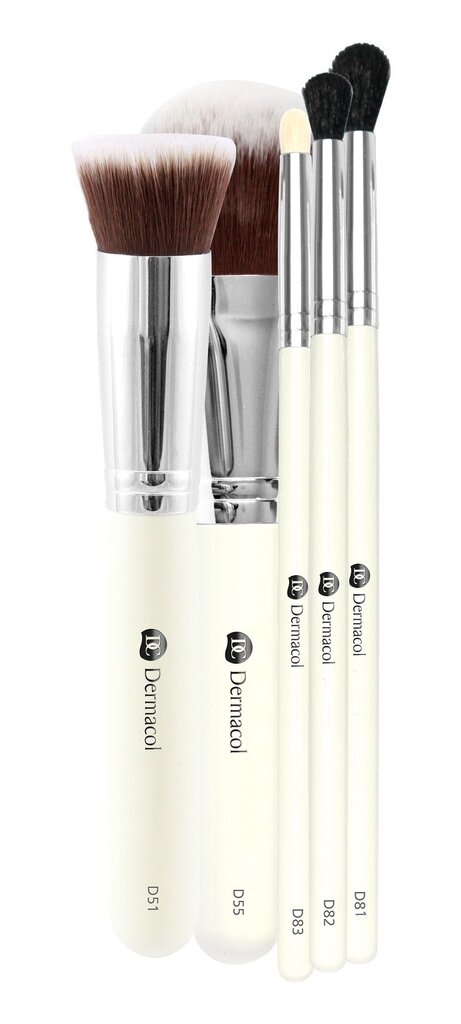 Dermacol Brushes meigipintslite kinkekomplekt цена и информация | Meigipintslid, -käsnad | kaup24.ee