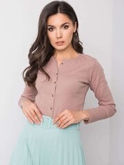 Блузка женская, бежевая цена и информация | Женские блузки, рубашки | kaup24.ee