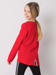 Красная кофточка для девочки с аппликацией. цена и информация | Рубашки для девочек | kaup24.ee