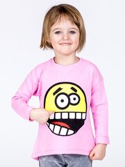 Lilla naeratusega pluus цена и информация | Рубашки для девочек | kaup24.ee