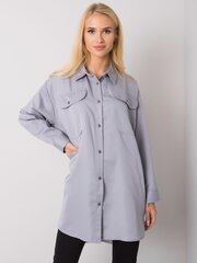 Naiste hall puuvillane särk. hind ja info | Naiste pluusid, särgid | kaup24.ee