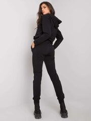 SUBLEVEL Must naiste komplekt koos pükstega. hind ja info | Naiste kostüümid | kaup24.ee