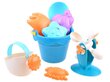 Vee ja liiva mänguasjade komplekt koos veskiga цена и информация | Mänguasjad (vesi, rand ja liiv) | kaup24.ee