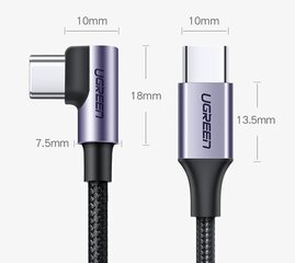 Kaabel Ugreen, USB Type C - USB Type C, 2 m hind ja info | Mobiiltelefonide kaablid | kaup24.ee