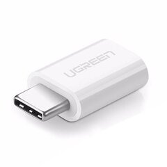 Adapter Ugren micro USB to USB Type C hind ja info | USB jagajad, adapterid | kaup24.ee