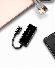 Интернет-адаптер Ugreen USB Type C 1000 Мбит/с цена и информация | Адаптеры и USB-hub | kaup24.ee