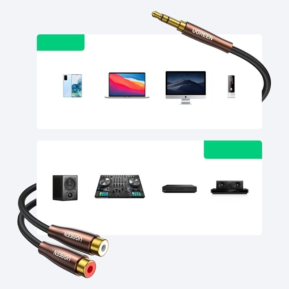 Ugreen USB/pistiku jaotur цена и информация | USB jagajad, adapterid | kaup24.ee