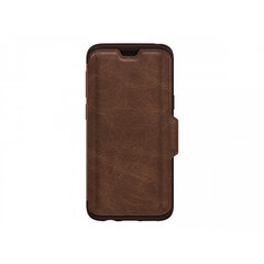 Telefoniümbris Otterbox Strada leather folio cover, telefonile Samsung Galaxy S9, pruun hind ja info | Telefoni kaaned, ümbrised | kaup24.ee