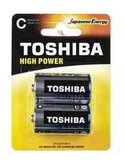 Элементы Toshiba, 2 шт. цена и информация | Батерейки | kaup24.ee