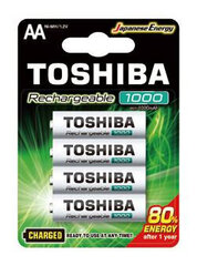 Patareid Toshiba 00156689, 4 tk hind ja info | Patareid | kaup24.ee
