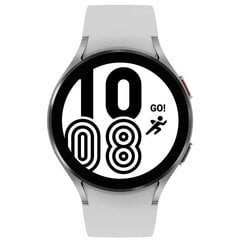 Samsung Galaxy Watch4 44mm BT hõbedane SM-R870NZSAEUE цена и информация | Смарт-часы (smartwatch) | kaup24.ee