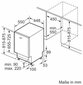 Bosch SRV2HKX41E, integreeritav nõudepesumasin, 9 kmpl., 45 cm hind ja info | Nõudepesumasinad | kaup24.ee