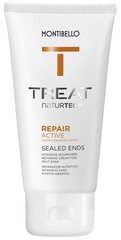 Taastav kreem juukseotstele Montibello TREAT NaturTech Repair Active Intensive Sealed Ends hind ja info | Juuksepalsamid | kaup24.ee