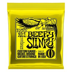 Elektrikitarr Stygos Ernie Ball P02627 Beefy Slinky 11-54 hind ja info | Muusikariistade tarvikud | kaup24.ee