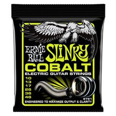 Elektrikitarr Stygos Ernie Ball P02721 Regular Slinky Cobalt 10-46 hind ja info | Muusikariistade tarvikud | kaup24.ee