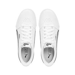 Повседневная обувь для женщин Puma Carina PFS Wn s 37121202, белая цена и информация | Спортивная обувь, кроссовки для женщин | kaup24.ee