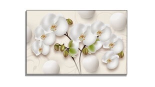 Картина Орхидея цена и информация | Настенные деревянные декорации | kaup24.ee