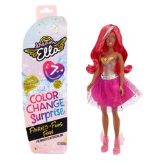 Nukk Dream Ella Color Change Surprise Fairies - Yasmin - Pink 29 cm Fashion Doll (578024) hind ja info | Tüdrukute mänguasjad | kaup24.ee