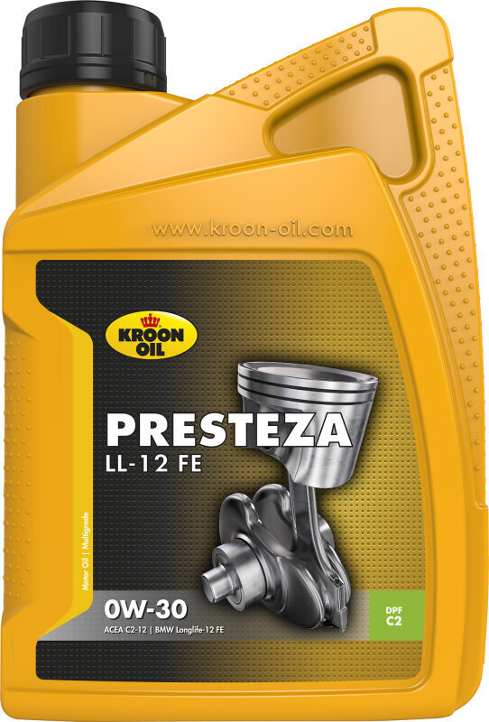 Mootoriõli Kroon-Oil Presteza LL-12 FE 0W-30, 1 L цена и информация | Mootoriõlid | kaup24.ee