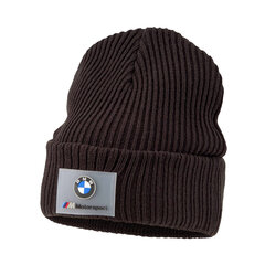 Meeste müts Puma Beanie BMW Motorsport 02280301, pruun hind ja info | Meeste sallid, mütsid ja kindad | kaup24.ee