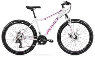 Горный велосипед Romet Jolene 6.2 26" 2022, белый/розовый цена и информация | Велосипеды | kaup24.ee