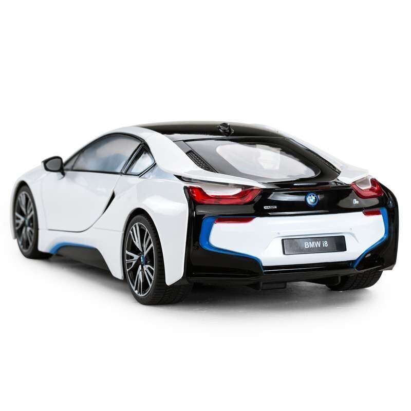 Puldiga juhitav mudelauto Rastar 1:14 BMW I8, 71060 hind ja info | Poiste mänguasjad | kaup24.ee