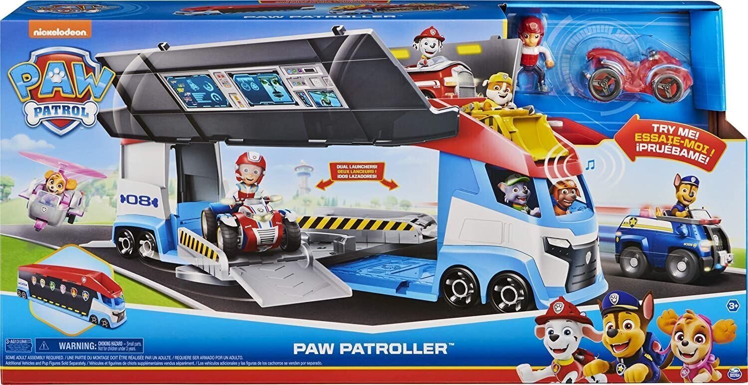 Käpapatrulli auto Paw Patroller V2.0, 6060442 цена и информация | Poiste mänguasjad | kaup24.ee