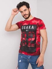 Базовая красная мужская футболка. цена и информация | Meeste T-särgid | kaup24.ee