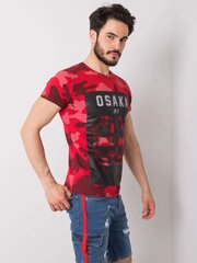Базовая красная мужская футболка. цена и информация | Meeste T-särgid | kaup24.ee