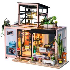 Деревянная сборная миниатюра Robotime 3D Kevin's Studio цена и информация | Конструкторы и кубики | kaup24.ee