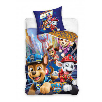 Laste voodipesukomplekt Paw Patrol Adventure City, 2 osa hind ja info | Beebide ja laste voodipesu | kaup24.ee